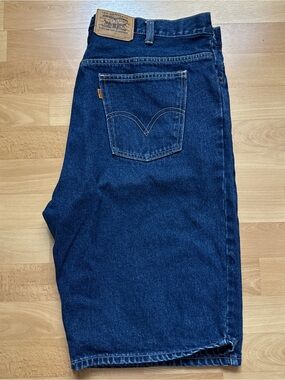 Vintage 90’s Levi’s Jorts Orange Tabs